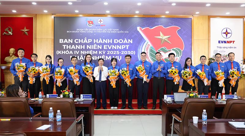 Ban chấp hành Đoàn thanh niên EVNNPT nhiệm kỳ 2025 - 2030