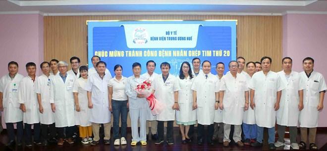Ca ghép tim xuyên Việt thứ 20 thành công tại Huế