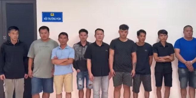 Bắt nhóm người đánh bạc bằng game bắn cá ở Lào Cai