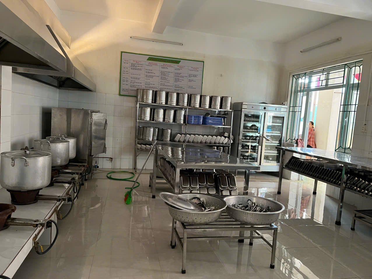 Cơ sở vật chất đã sẵn sàng hoạt động trở lại. Ảnh: Tân Văn