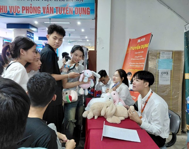 Ngành tuyển dụng mạnh nhất tháng 10.2025 tại Hà Nội