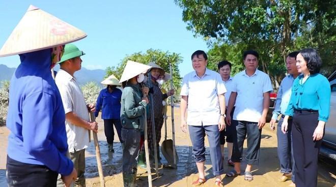Nghệ An khẩn trương phân bổ ngân sách cứu trợ tới các địa phương bị ảnh hưởng thiên tai