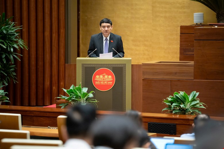 Chủ nhiệm Uỷ ban Văn hoá và Xã hội Nguyễn Đắc Vinh. Ảnh: Media Quốc hội