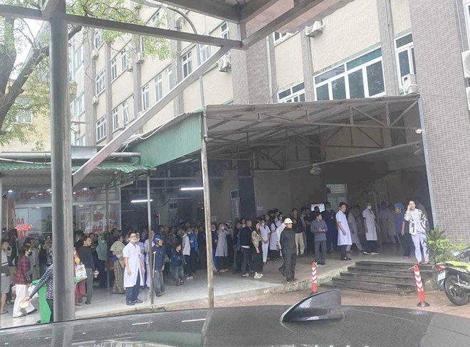 Nghi phạm dùng hung khí tấn công người tại BV Sản Nhi Nghệ An khi vào thăm vợ mới sinh