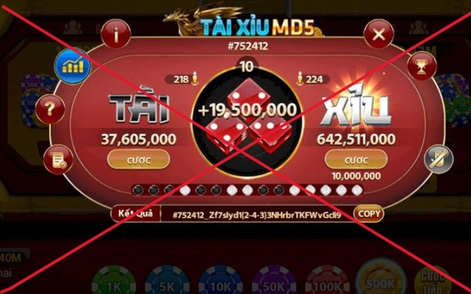 Đánh tài xỉu online, một người bị khởi tố tại Hưng Yên