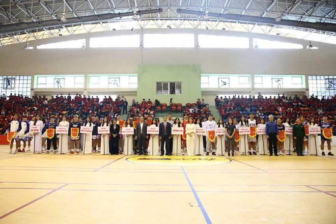 Khai mạc vòng chung kết Giải bóng rổ sinh viên toàn quốc năm 2025