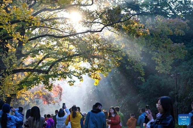 Dự báo nhiệt độ xuống gần mức 0 độ C trong đợt rét đầu mùa ở Trung Quốc