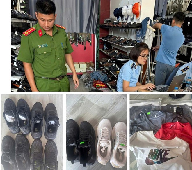 Phạt 16 triệu đồng chủ shop quần áo bán hàng nghi giả mạo ở Hải Phòng