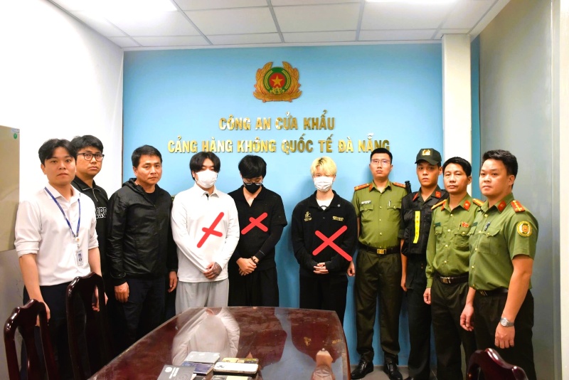 Công an Đà Nẵng triệt phá nhóm người Hàn Quốc dùng deepfake lừa đảo, mua bán người xuyên quốc gia. Ảnh: CACC