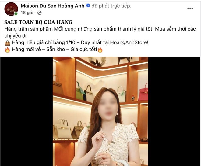 Tái diễn bán hàng hiệu giả trên mạng xã hội