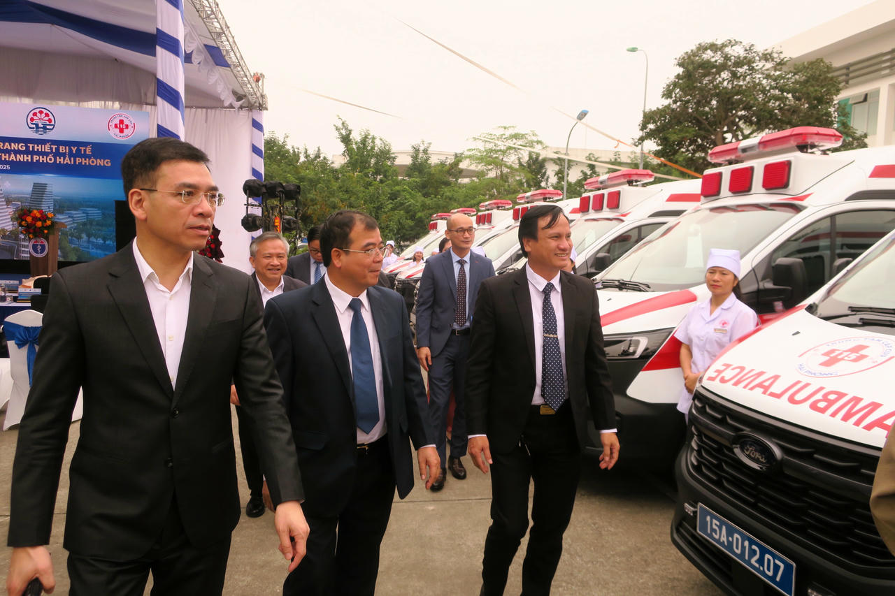 Các phương tiện và thiết bị này sẽ góp phần nâng cao năng lực cấp cứu ngoại viện, cải thiện khả năng tiếp cận và xử trí cấp cứu cho người dân trên địa bàn thành phố.