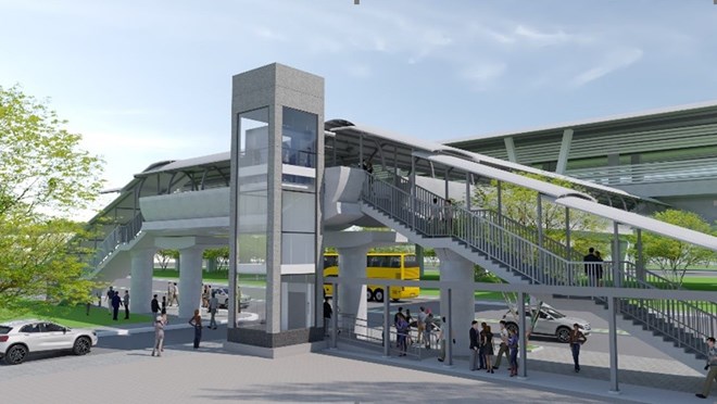 TPHCM lắp 8 thang máy tại các cầu đi bộ Metro số 1