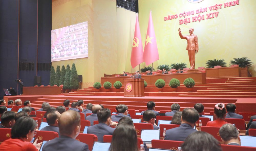 Các đại biểu tại phiên trù bị. Ảnh: Trần Vương