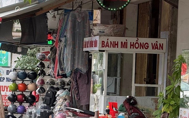 Bánh mì Hồng Vân khá nổi tiếng ở Quảng Ngãi. Ảnh: Viên Nguyễn