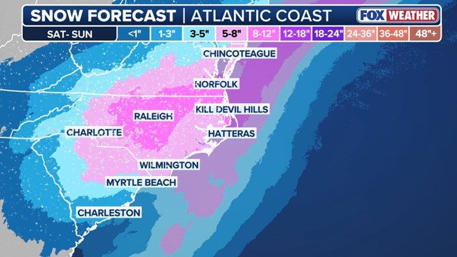 Bão mùa đông dự báo tăng cường vào cuối tuần giữa đợt rét đậm