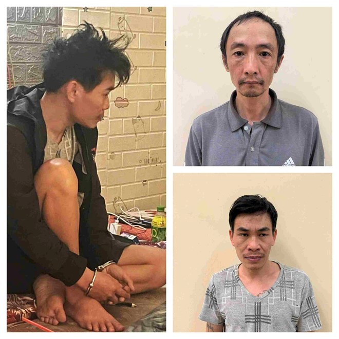 Công an 2 xã Đức Trọng và Quảng Lập phối hợp triệt phá, bắt giữ các đối tượng liên quan đến tàng trữ, mua bán trái phép chất ma túy. Ảnh: Công an cung cấp