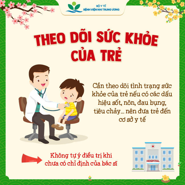 Khuyến cáo từ Bệnh viện Nhi trung ương về dinh dưỡng cho trẻ ngày Tết
