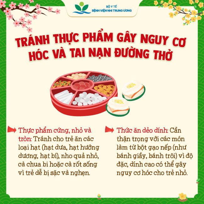 Khuyến cáo từ Bệnh viện Nhi trung ương về dinh dưỡng cho trẻ ngày Tết