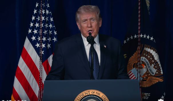 Ông Trump cảnh báo sẽ còn nhiều binh sĩ Mỹ thiệt mạng nếu cuộc chiến Iran kéo dài. Ảnh cắt từ video