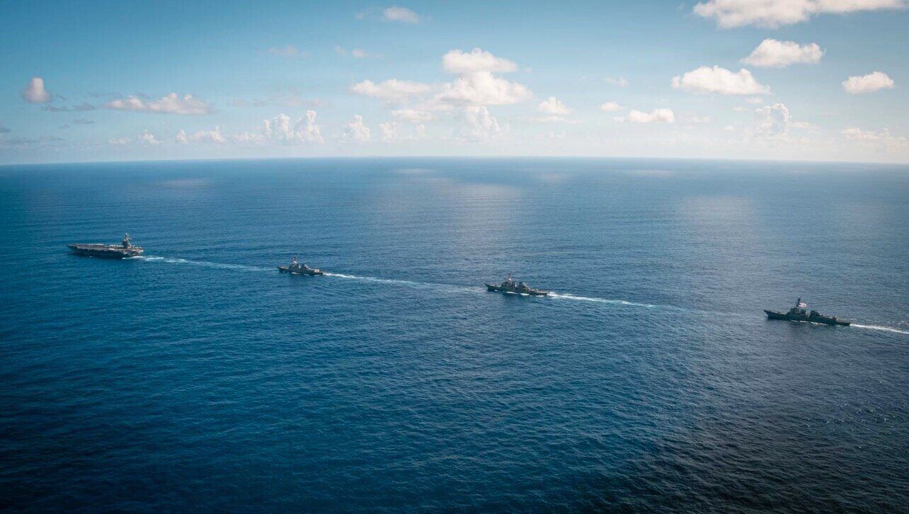 Tàu sân bay Mỹ USS Gerald R. Ford đã hoạt động trong nhiều tháng. Ảnh: Hải quân Mỹ