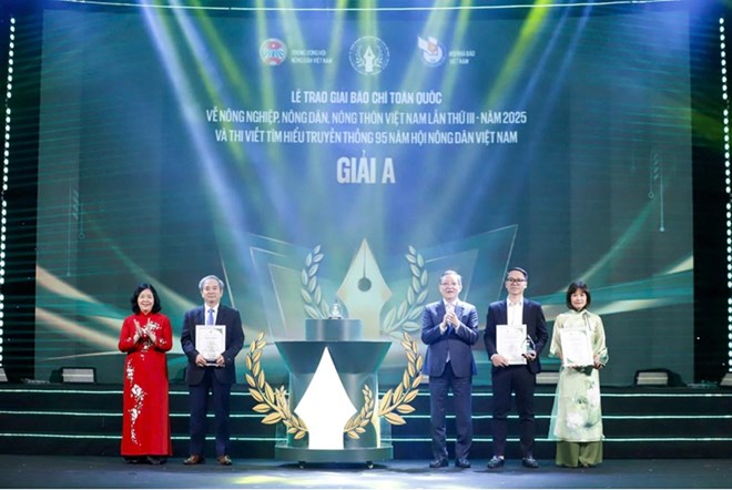 Giải báo chí toàn quốc về “tam nông” sẽ có 50 giải thưởng với 5 giải A