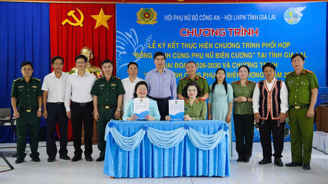Lễ ký kết Chương trình “Đồng hành cùng phụ nữ biên cương” là bước cụ thể hóa chủ trương lớn của Đảng, Nhà nước về chăm lo an sinh xã hội, phát triển vùng đồng bào dân tộc thiểu số, khu vực biên giới