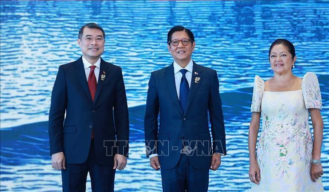 Sáng 8/5/2026, Thủ tướng Chính phủ Lê Minh Hưng dự Lễ khai mạc Hội nghị Cấp cao ASEAN lần thứ 48, tại Cebu, Philippines. Ảnh: Dương Giang/TTXVN