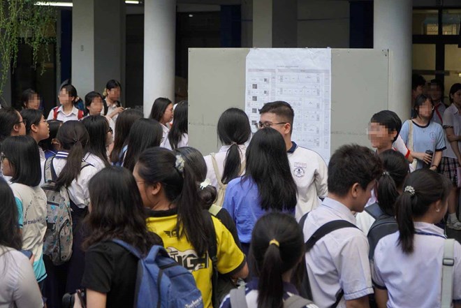 Điểm chuẩn lớp 10 Trường Phổ thông Năng khiếu cao nhất 37,55 điểm