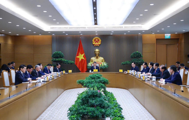 Thủ tướng Lê Minh Hưng điện đàm với Thủ tướng Trung Quốc Lý Cường- Ảnh 3.