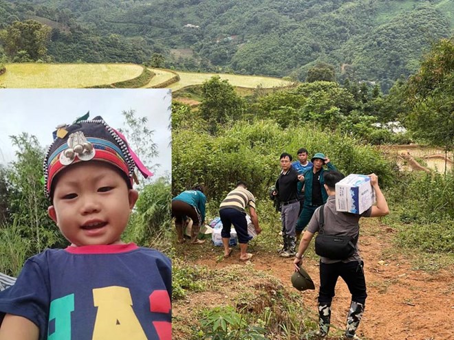 Đính chính thông tin, mở rộng phạm vi tìm kiếm cháu bé đột ngột mất tích