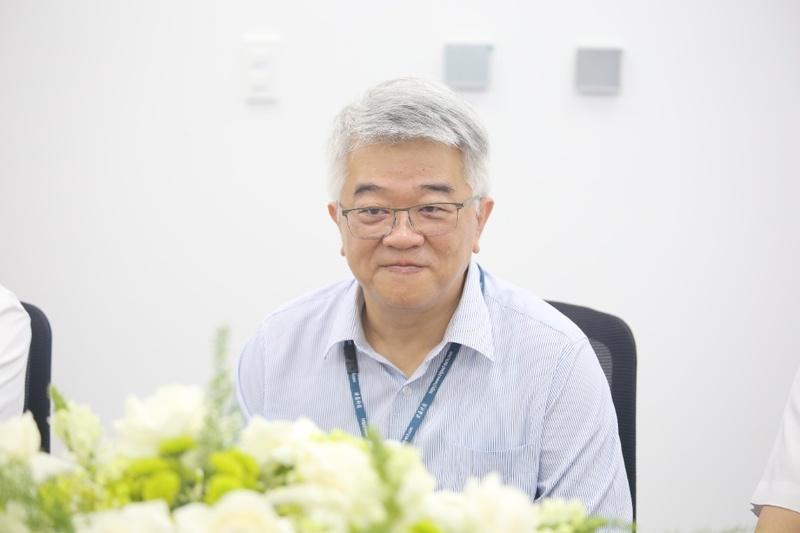 Ông Jack Wang, Phó Chủ tịch Tập đoàn công nghệ Tripod. Ảnh Hoàng Lân