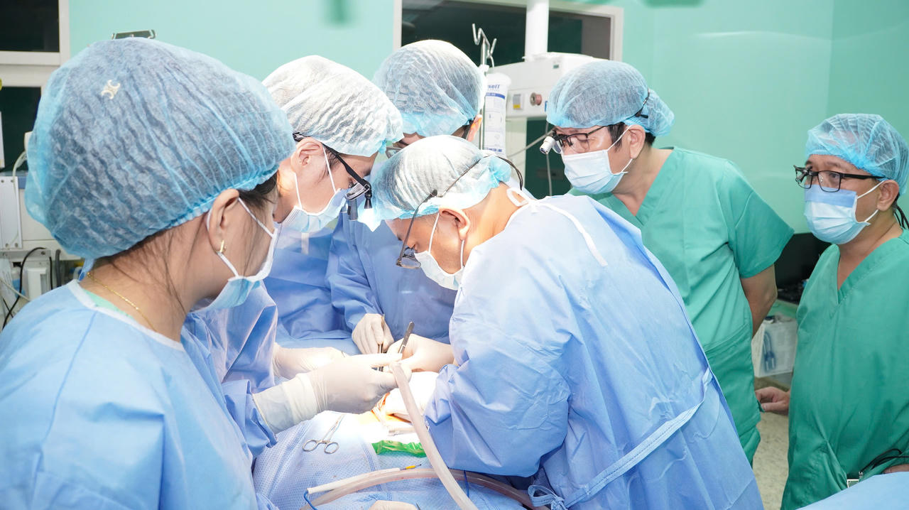 Đây là ca ghép gan thứ 11 được thực hiện tại Bệnh viện Trung ương Huế