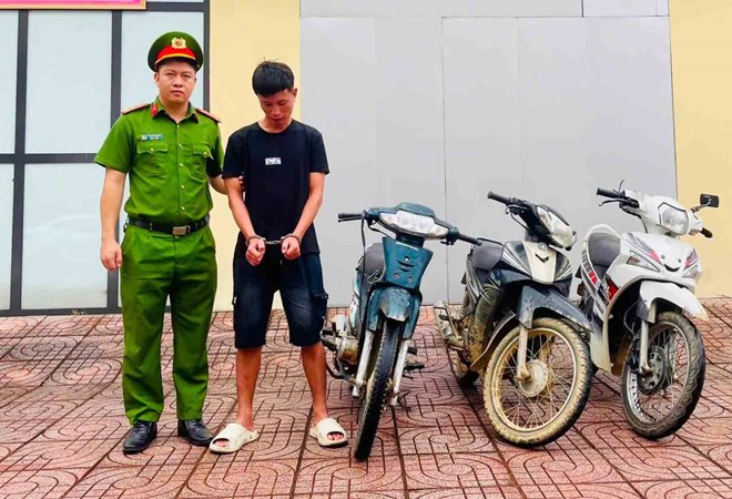 Khởi tố đối tượng gây ra nhiều vụ trộm cắp tài sản
