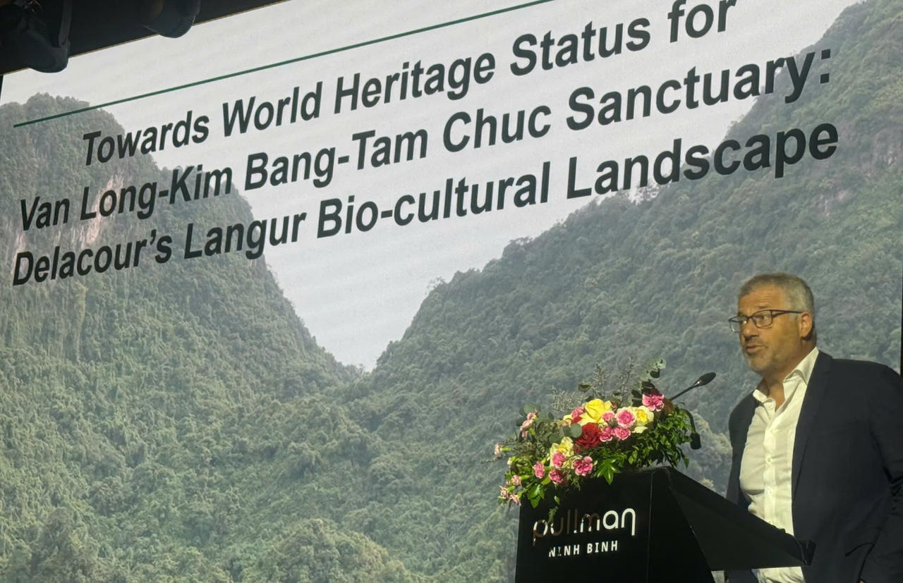 Hội thảo quốc tế đánh giá, bảo tồn Voọc mông trắng tại Ninh Bình
