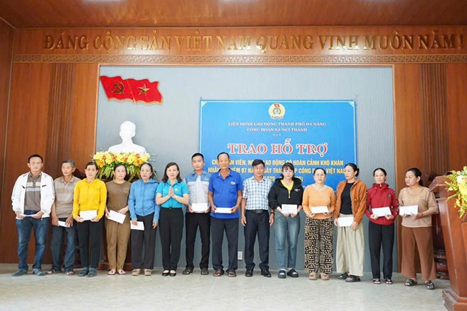 Nhiều hoạt động chăm lo người lao động ở xã Núi Thành, Đà Nẵng