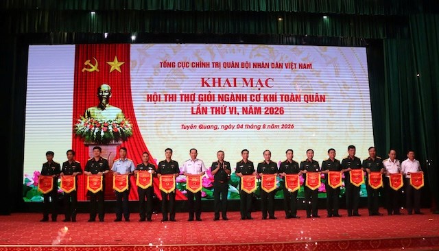 109 thí sinh tranh tài tại Hội thi Thợ giỏi ngành Cơ khí toàn quân lần thứ VI, năm 2026