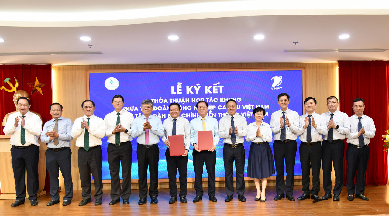VNPT và VRG nghiên cứu phát triển mô hình khu công nghiệp công nghệ số