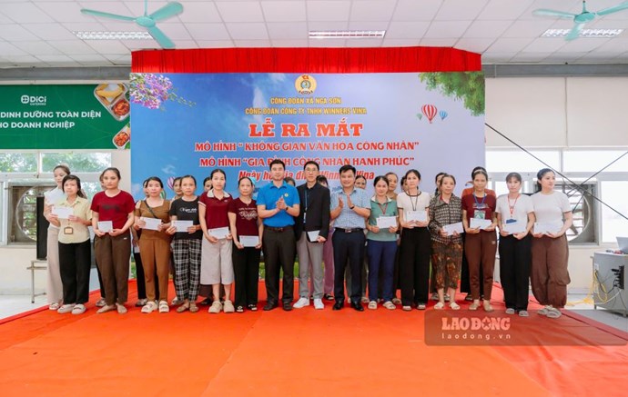 Ra mắt Không gian văn hóa công nhân tại doanh nghiệp ở Thanh Hóa