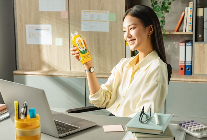 Trà không đường TH true TEA: Thức uống thanh mát ‘bỏ túi’ của giới trẻ