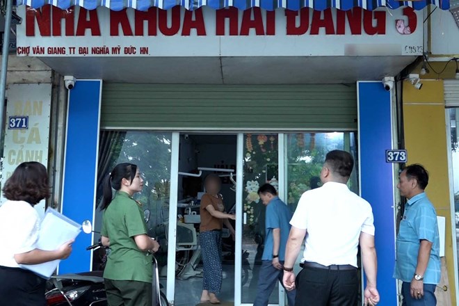 Phát hiện vi phạm tại 3 cơ sở nha khoa ở Hà Nội, phạt tiền 135 triệu đồng