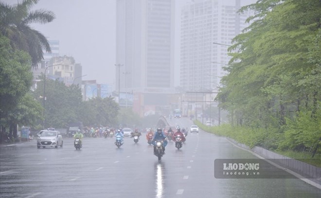 Dự báo thời tiết miền Bắc mưa dông dịp nghỉ lễ 2.9, có nơi mưa to