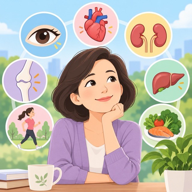 Sau tuổi 40, những cơ quan sau dễ bị suy yếu