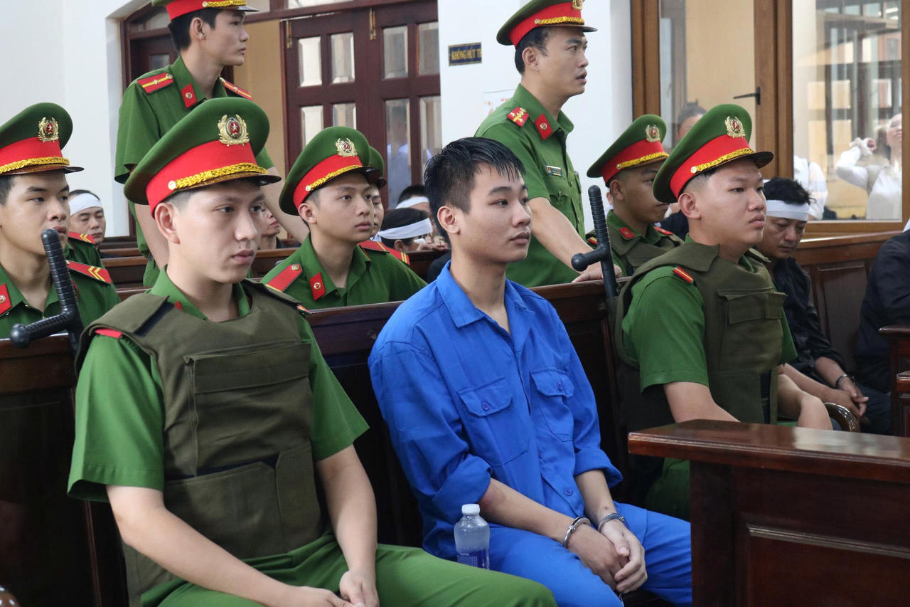 Bị cáo Nguyễn Đức Anh tại toà. Ảnh: Tiến Dũng
