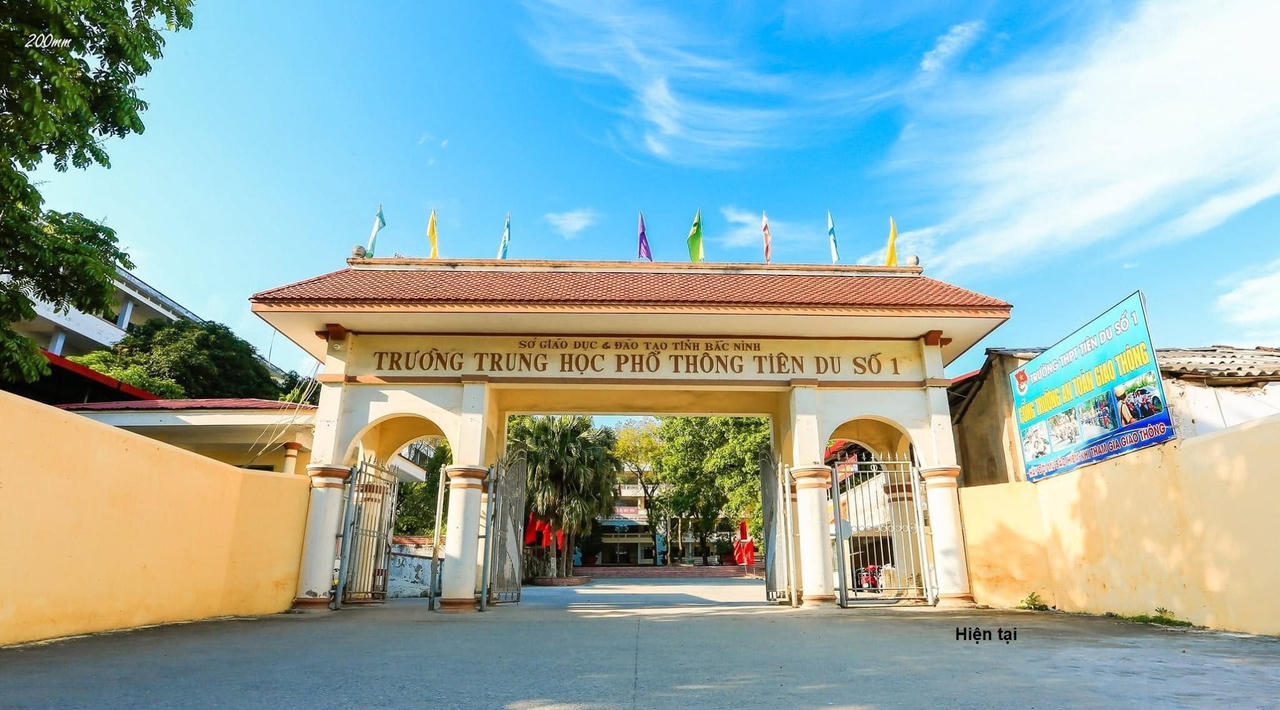 Trường THPT Tiên Du số 1 năm 2026.