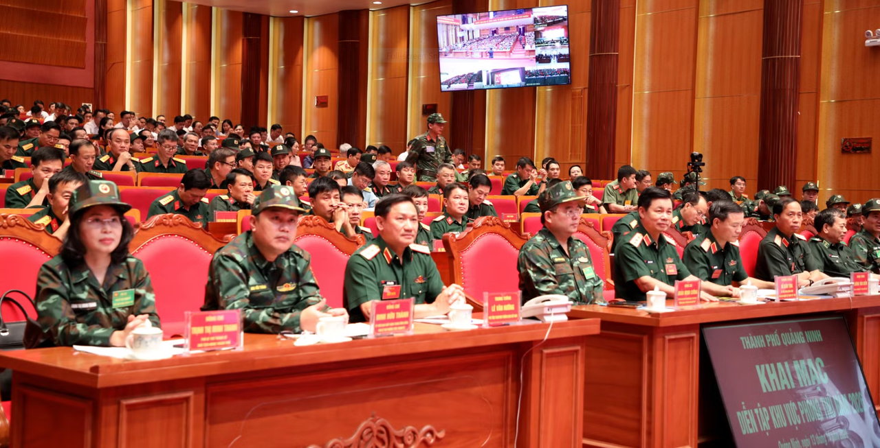 Quảng Ninh khai mạc Diễn tập Khu vực phòng thủ năm 2026