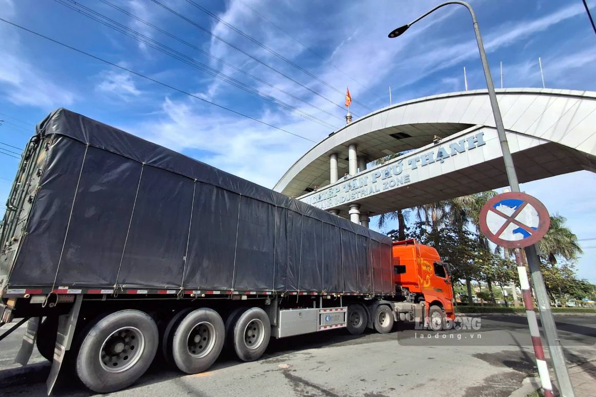 Khu công nghiệp Tân Phú Thạnh (TP Cần Thơ). Ảnh: Tạ Quang (ảnh chụp ngày 14.10)