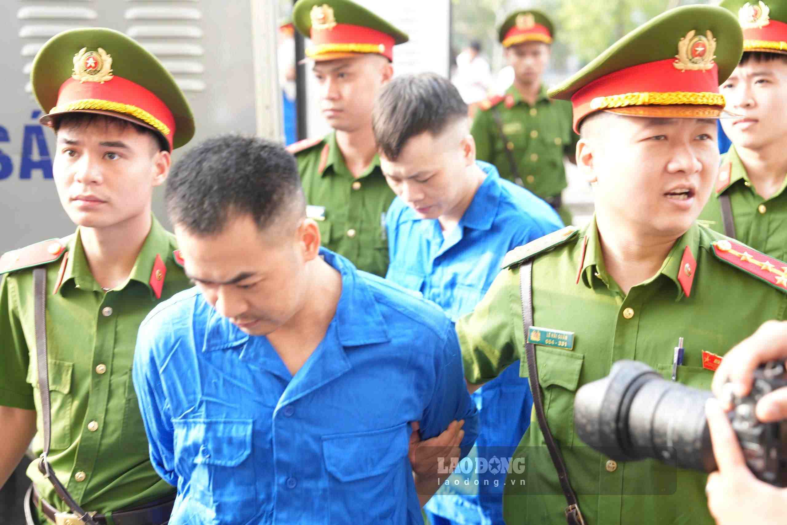 Vụ án Mr Pips cùng đồng phạm bị đưa ra xét xử tại 3 điểm, trong đó tại TAND Hà Nội có hai địa điểm. Ảnh: Quang Việt