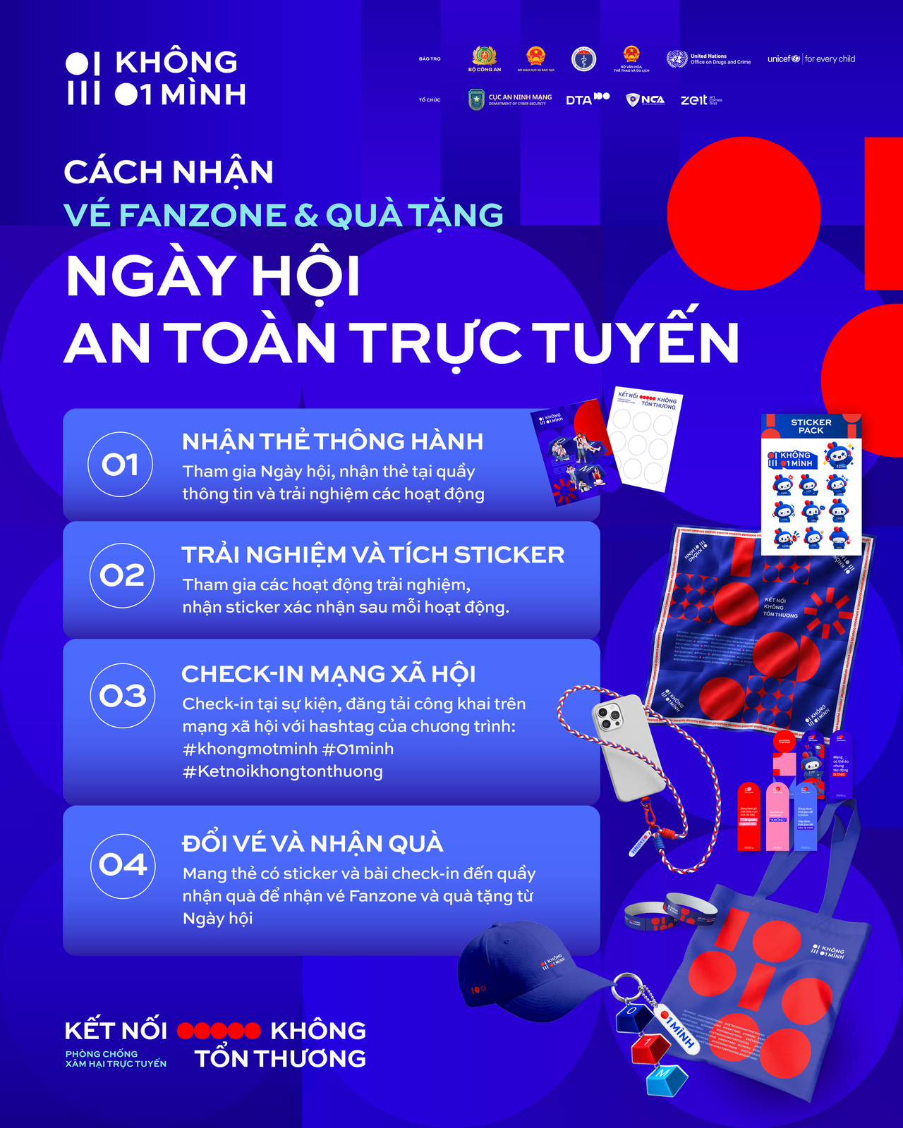 Rapper Đen, MONO, Quang Hùng MasterD sẽ tham gia Ngày hội An toàn trực tuyến “Không Một Mình” 2026